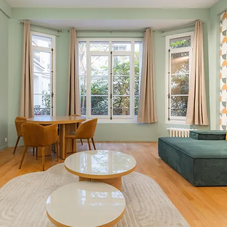 Charming 1br Air-conditioned - Close To Trocadero 巴黎